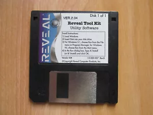 Reveal Tool Kit Utility Software Ver 2.04 für Windows 95 - Bild 1 von 2