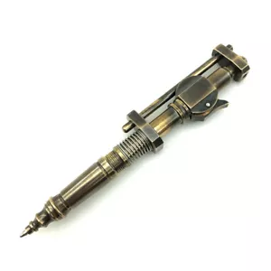 EDC Brass Creative Personality Steampunk Tactical Pen Collectible Signature Pen - Picture 1 of 10