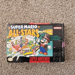 Super Mario All-Stars (Super Nintendo, 1993) SNES COMPLETO PROBADO CIB - Imagen 1 de 24
