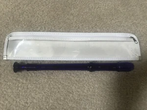 Kingsley Kolors Blue Plastic Flute Musical Instrument in Case - Picture 1 of 1