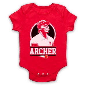 JOFRA ARCHER ENGLAND CRICKET TRIBUTE ASHES ICON BOWLER BABY GROW BABYGROW GIFT - Picture 1 of 10