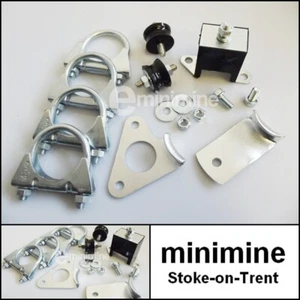 Classic Mini POLYFLEX UK RC40 Exhaust System Fitting Kit BLACK austin morris - Picture 1 of 1