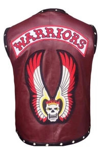 Handmade The Warriors Leather Vest Collection for Men and Women - Picture 1 of 45