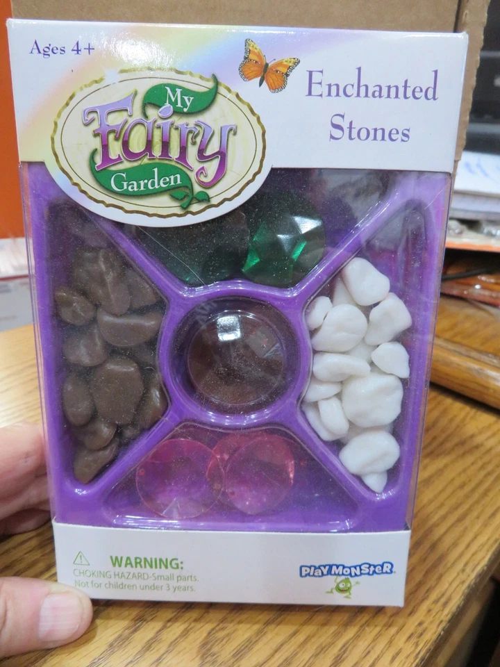 Play Monster My Fairy Garden Enchanted Stones Garden Accessories New IN BOX - Image 1 of 1