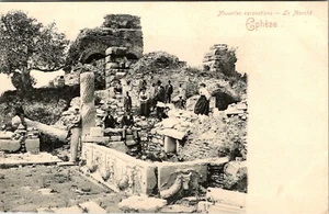 TURKEY - EPHESE - NOUVELLES EXCAVATIONS - LE MARCHE - UNDIVIDED BACK POSTCARD - Picture 1 of 2