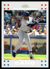 2007 Topps Chrome White Refractor Robinson Cano 352/660 New York Yankees #100