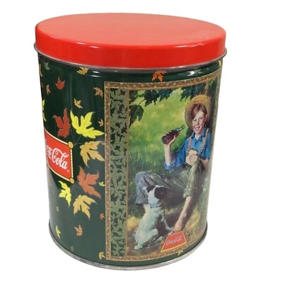 Coca-Cola advertising Tin With Special Edition Boy And Dog 200 PC. Puzzle - Image 1 of 4