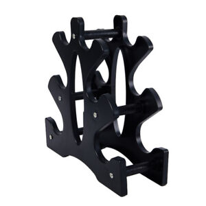 3-Tier Dumbbell Storage Rack Stand Home Office Gym Dumbell Weight Rack' F6
