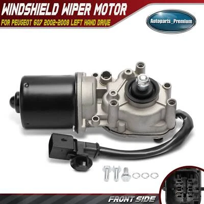 Motor limpiaparabrisas delantero peugeot 607 2002-2008 2,9l volante izquierdo Foto 1 de 4