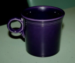 Fiestaware Fiesta HLC Tom & Jerry Mulberry Purple O Ring Handle Mug USA - Picture 1 of 4