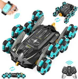 8WD Gesture Sensing RC Stunt Cars - Toys Gifts for Kids 8 9 10 11 12 Year Old Bo - Picture 1 of 6