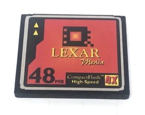 48MB COMPACT FLASH MEMORY CARD - Picture 1 of 1