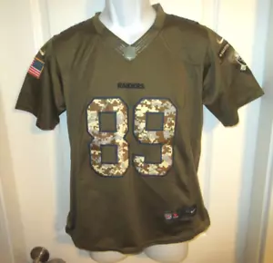 Boys Nike Amari Cooper #89 Raiders "SALUTE TO SERVICE" NFL Football Jersey sz. M - Picture 1 of 8