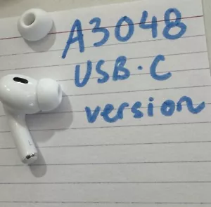 Genuine Original Apple AirPods Pro 2nd Gen A3048 LEFT SIDE ONLY replacement - Picture 1 of 6