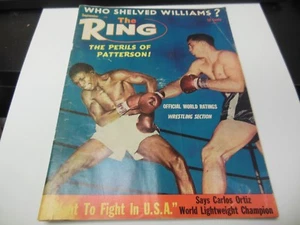 THE RING SEPTEMBER 1964 FLOYD PATTERSON COVER BOXING MAGAZINE RARE COOL COLLECTI - Picture 1 of 2
