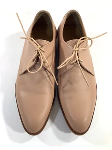 NUEVO SIN CAJA EVERLANE Talla 5.5M Para Mujer El Moderno Oxford Cuero Con Cordones en Rubor $168 - Imagen 1 de 12