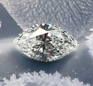 Certified 2.05 Ct Marquise Cut Lab Grown Diamond D Color VVS1 Gemstone M01 - Picture 1 of 24