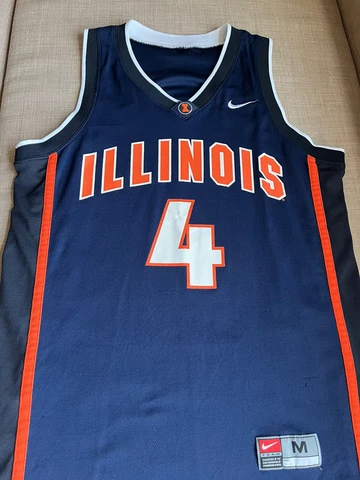 Illinois Fighting Illini #4 Vintage Jersey Luther Head Cover