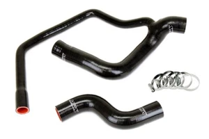 HPS Black 3-ply Reinforced Silicone Radiator Coolant Hose Kit 57-2032-BLK - Picture 1 of 4