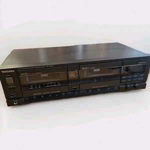 Technics RS-T330R Auto Reverse Double Cassette Deck - No Power Cord - Picture 1 of 8