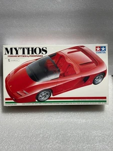 TAMIYA 1991 VINTAGE JAPAN FERRARI MYTHOS 1:24 PLASTIC CAR MODEL KIT #24104 - Picture 1 of 6