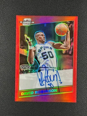 2023 Panini Contenders Optic - 1986 Tribute David Robinson Auto 03/49#Z - Image 1 of 2