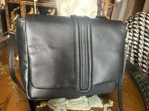 Borsa a tracolla Borse In Pelle nera italiana in morbida pelle - Foto 1 di 18