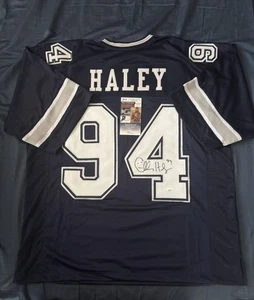 Charles Haley Autographed NFL  Dallas Cowboys HOF Jersey - Picture 1 of 1