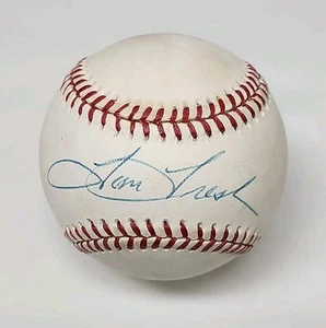 Tom Tresh Signed Auto Rawlings Official American League Baseball YANKEES - Picture 1 of 3