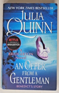 JULIA QUINN SIGNED PAPERBACK - An Offer From a Gentleman, Bridgerton #3, 2001 - Picture 1 of 5