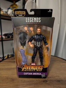 Marvel Legends Avengers Infinity War Captain America Thanos BAF Wave Figure BNIB - Picture 1 of 9