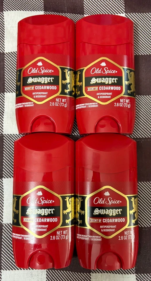 LOT 4 Old Spice Sweat Defense Stronger Swagger Antiperspirant & Deodorant 2.6 oz - Image 1 of 1