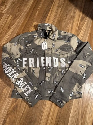 VLONE FRIENDS CAMO DICE JACKET SZ S - Image 1 of 2
