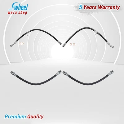 4X Manguera de línea de freno delantero trasero Sunsong para Toyota Corolla 1996 1997 1998 1999 Foto 1 de 4