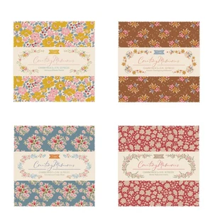 Tilda Creating Memories Charm pack 12.5 x 12.5cm: 40 cotton fabrics - Picture 1 of 9