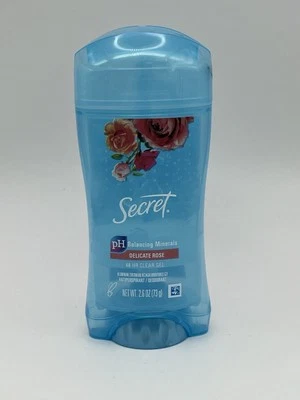 NEW Secret Delicate Rose Invisible Solid Antiperspirant Deodorant 2.6 oz - Image 1 of 2