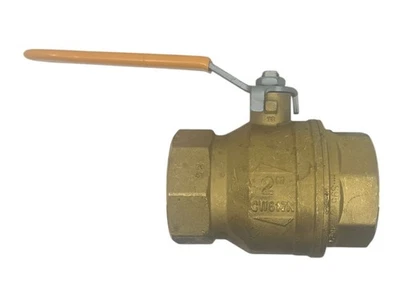 Hypro Full Port Brass Ball Valve 600 Max PSI, 2" FNPT - 171N-200 - Image 1 of 4