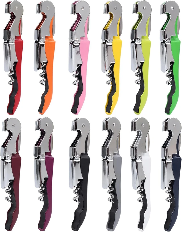 12-Piece Corkscrew Set Stainless Steel Folding Corkscrew - Image 1 of 4