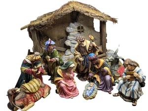 Belén Grandeur Noel 2000 Edición Coleccionista Grande 10 Piezas Pintado a Mano - Imagen 1 de 16
