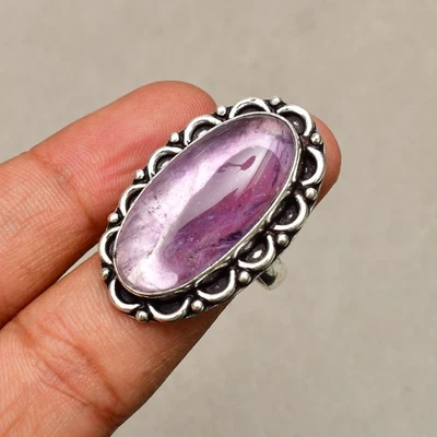 Anello gioiello in argento sterling 925 fatto a mano con pietra preziosa... - Immagine 1 di 4