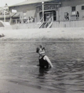 Vintage Venice Beach CA Foto Palace of Fun Pier 20er Jahre - Bild 1 von 4