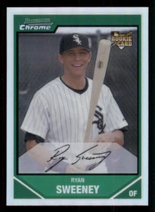 2007 Bowman Chrome Refractors #212 Ryan Sweeney - Picture 1 of 2