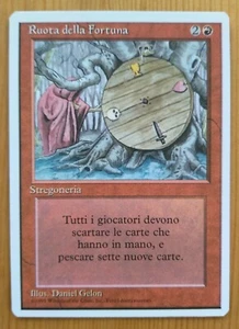 MTG Wheel Of Fortune Wheel Of Fortune Revised Edition ITA UNPLAYED NEW - Picture 1 of 2