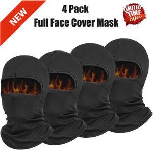 4 Piezas Pasamontañas Capucha Para El Frio Para Hombre Invierno Termica - Imagen 1 de 3