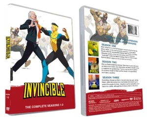 Invincible Seasons 1-3 (DVD, 6-Disc) New & Sealed /Free delivery/US-Region 1 - Afbeelding 1 van 1