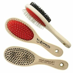 Pet Cat Dog Double Sided Pet Grooming Brush Hair Shedding Tool pack of 2 - Picture 1 of 1