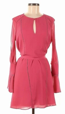 NWT Haute Hippie Red Cutout Mini Dress Size S - Image 1 of 4