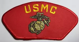 USMC Anchor & Globe cappello militare a spalla toppa circa 2,75x5,25" - Foto 1 di 2