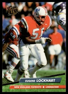 1992 Ultra Eugene Lockhart New England Patriots #249 - Picture 1 of 2