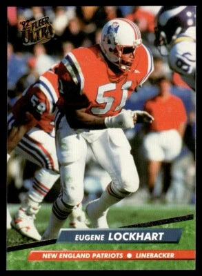 1992 Ultra Eugene Lockhart New England Patriots #249 - Image 1 of 2